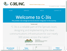 Tablet Screenshot of c-3is.com